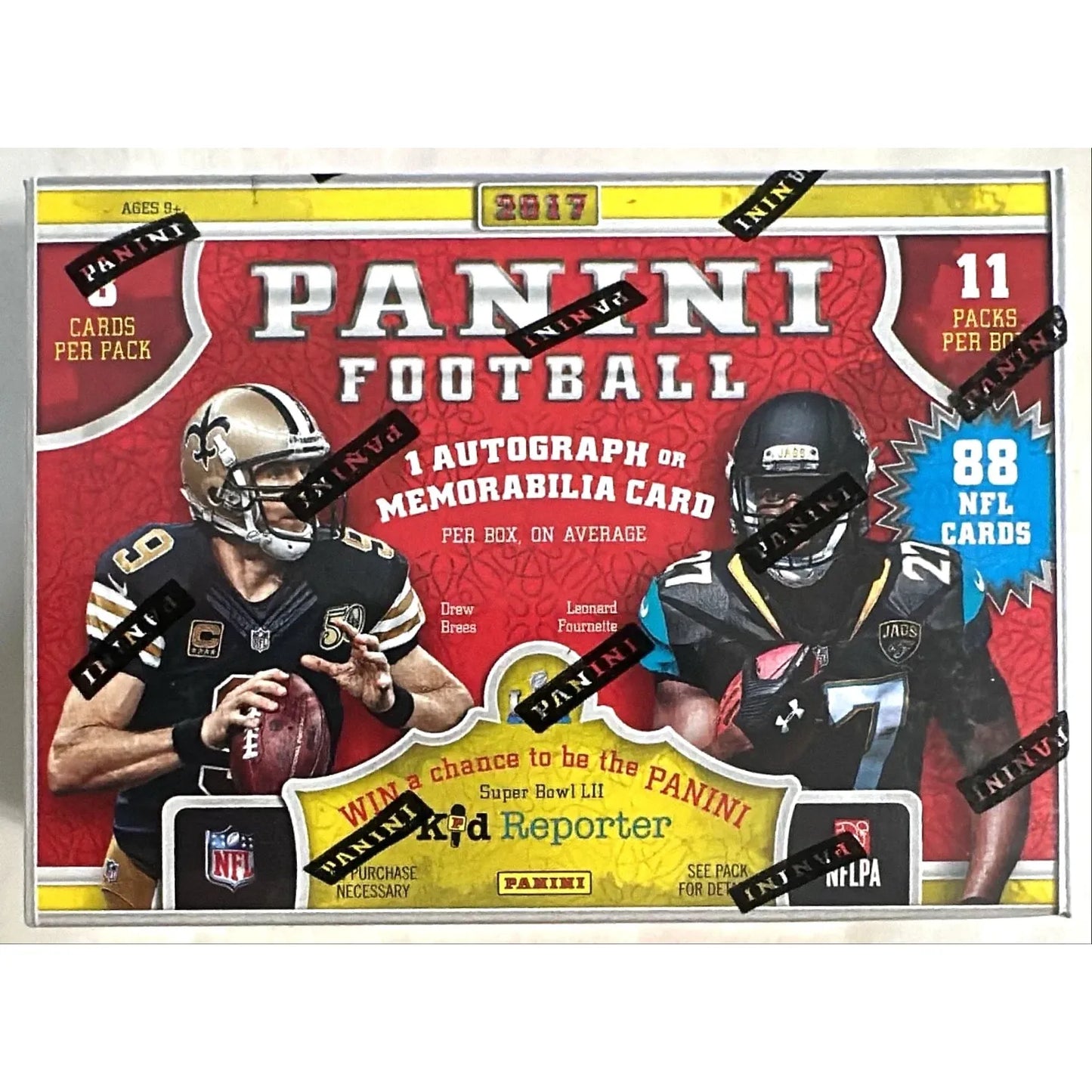 2017 Panini Flagship NFL Football Blaster Box New Factory Sealed 1 Auto or Mem