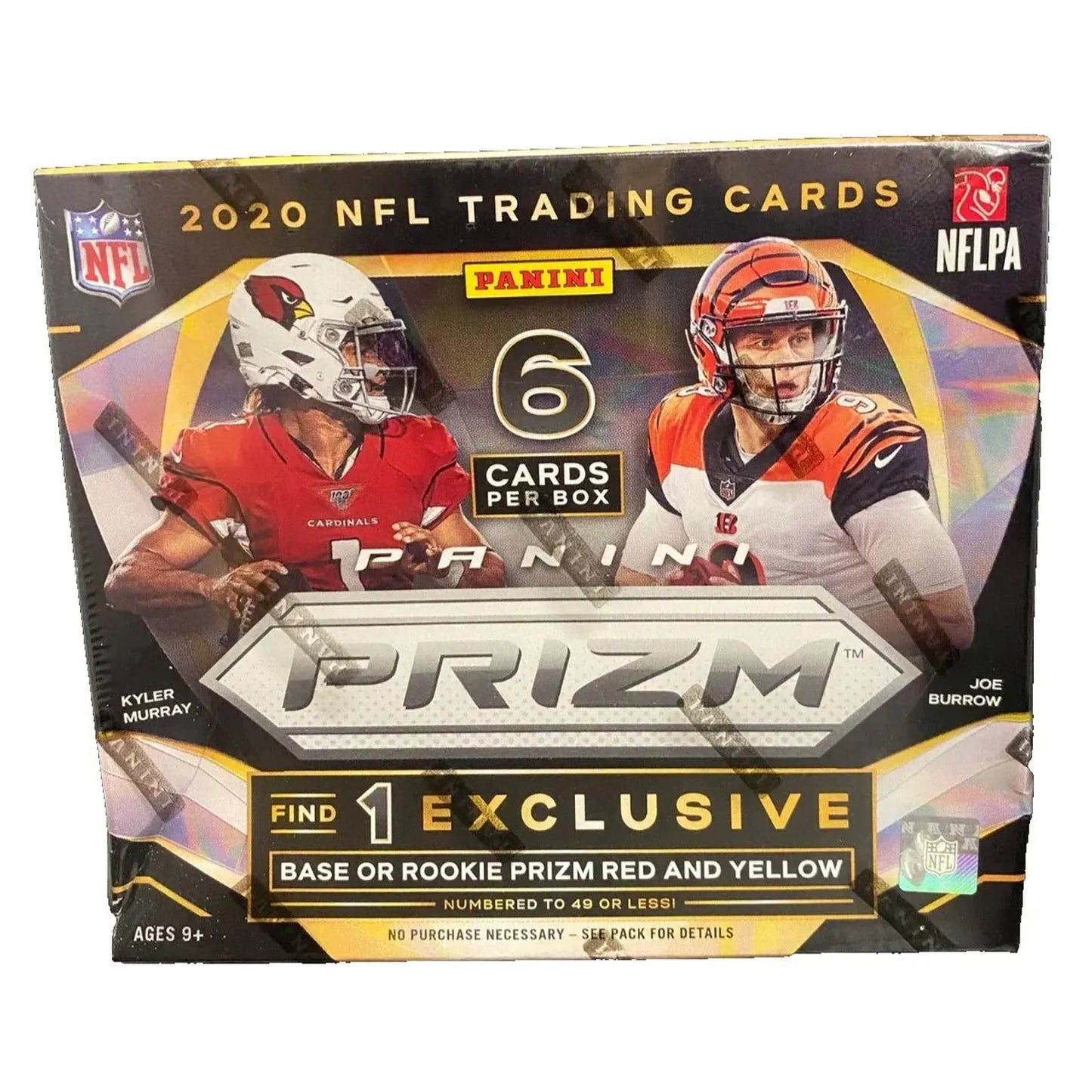 2020 Panini NFL Prizm Asia Tmall Exclusive Football Sealed Box 6 Cards Per Box
