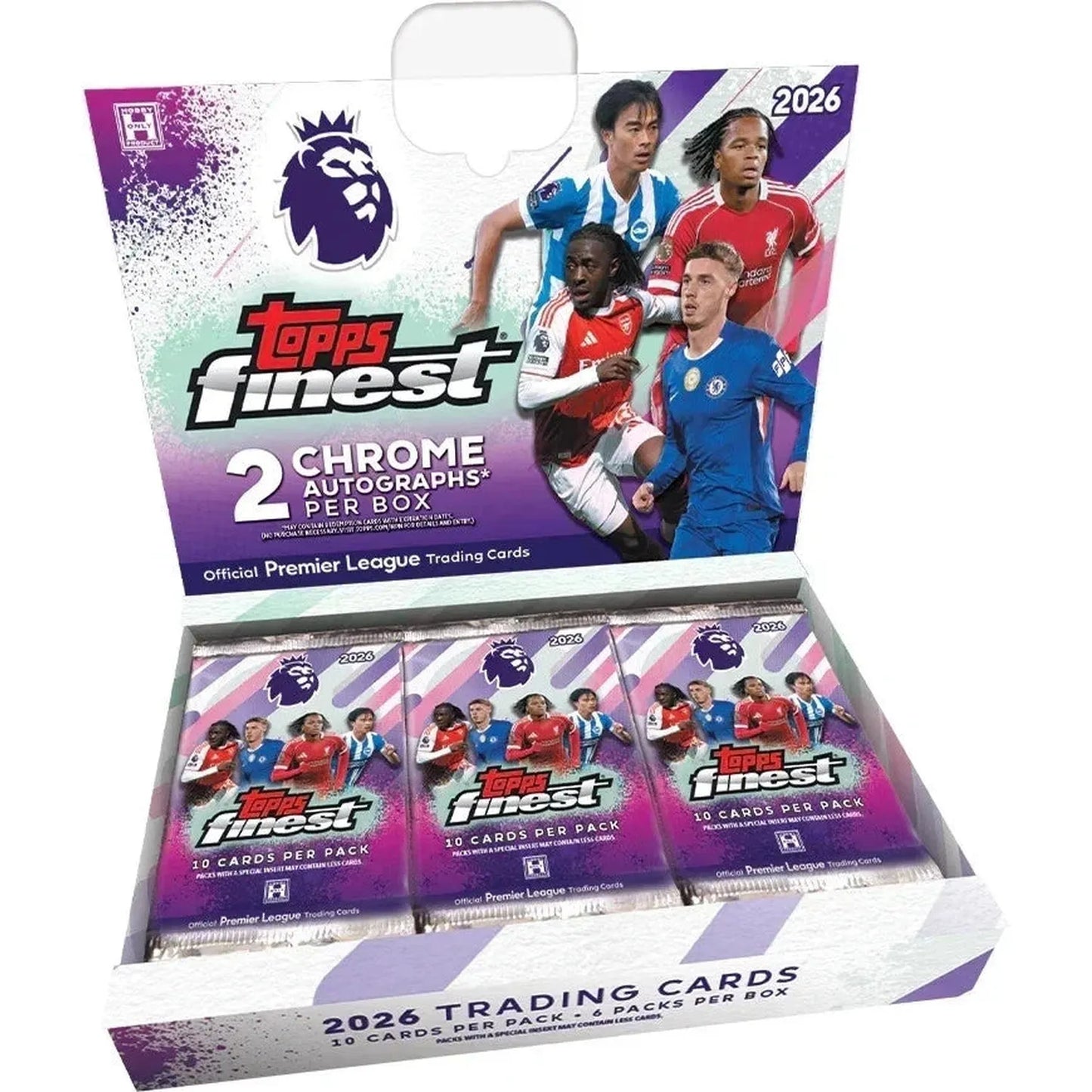 2026 Topps Finest Soccer Hobby Box