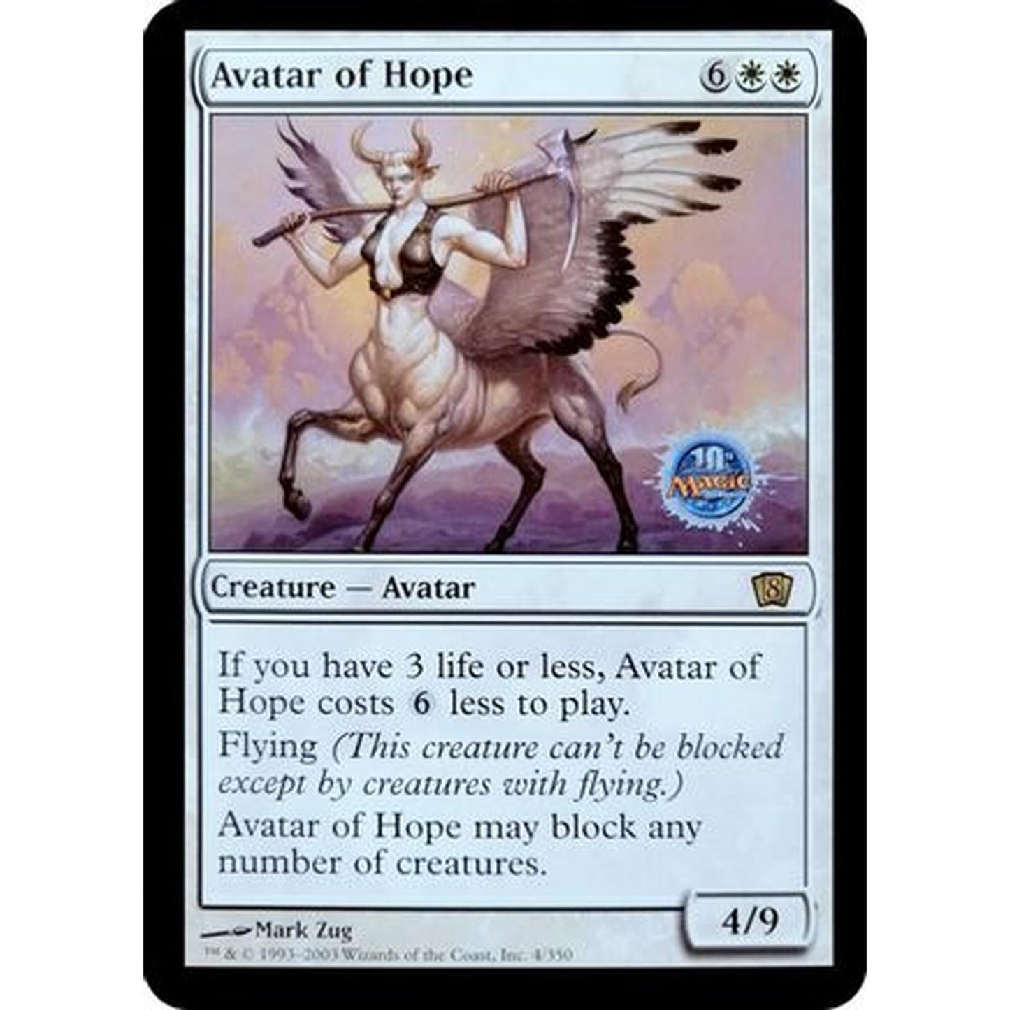 Avatar of Hope (Grand Prix Bangkok 2003) - Oversize Cards