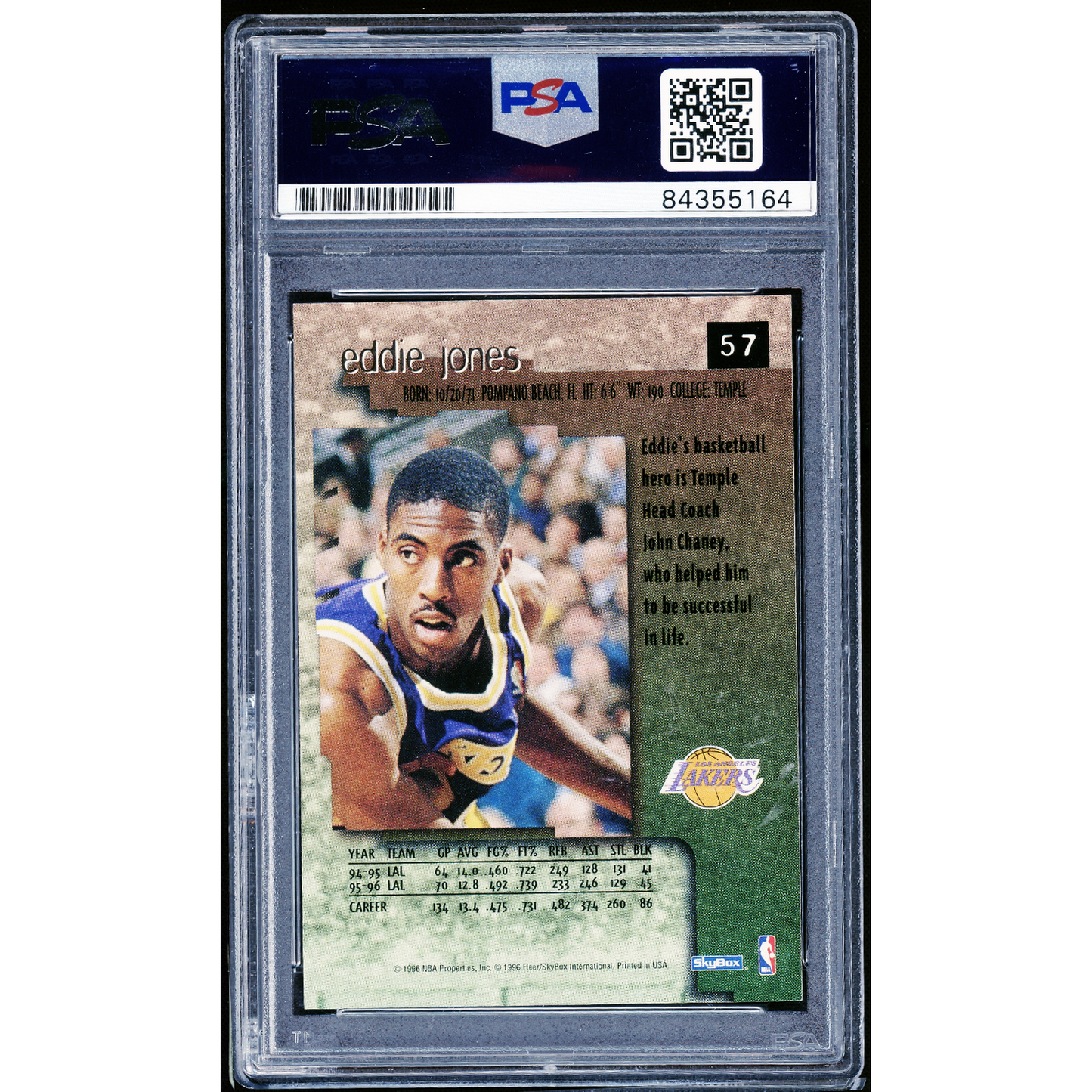 Eddie Jones PSA A