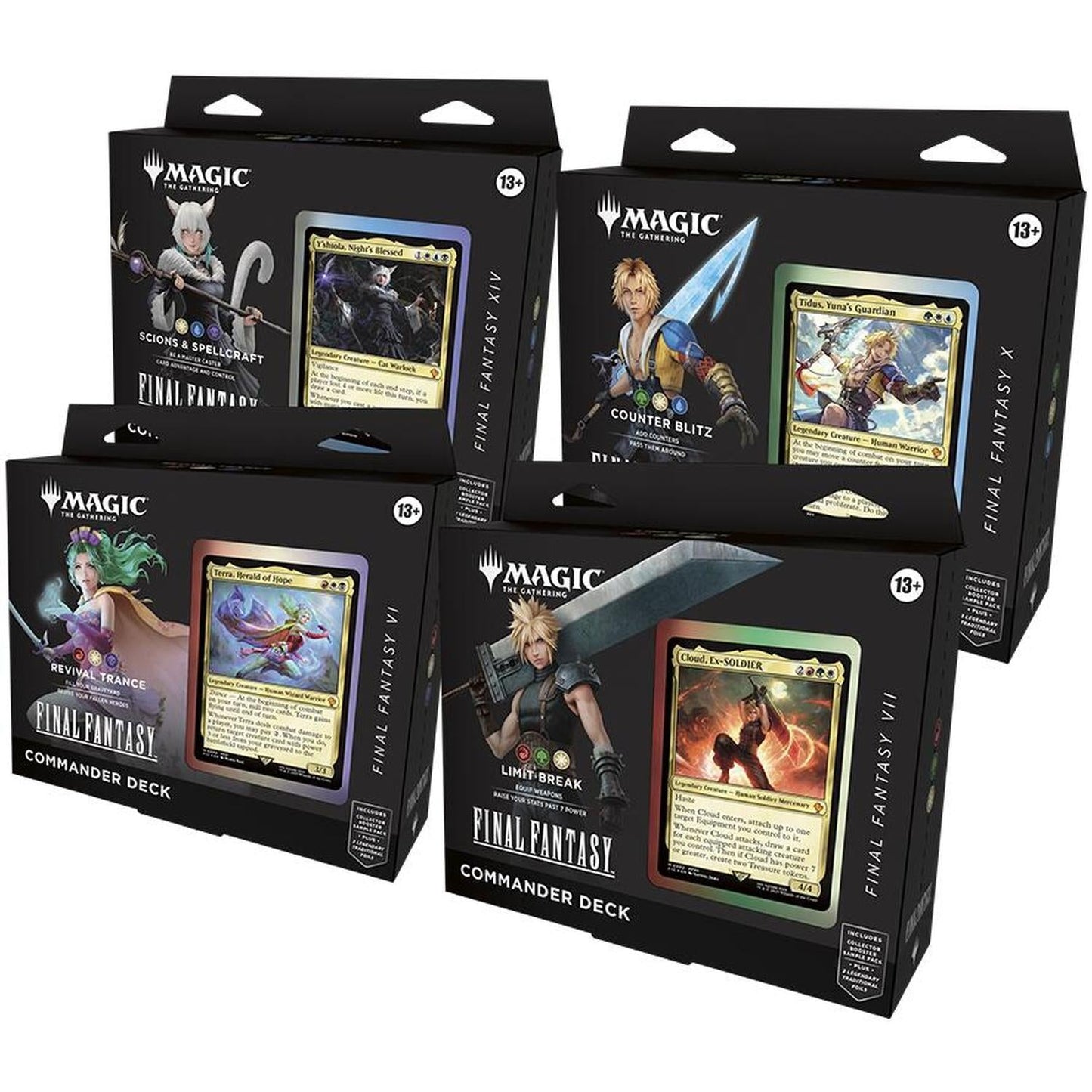 FINAL FANTASY - Commander Deck Display