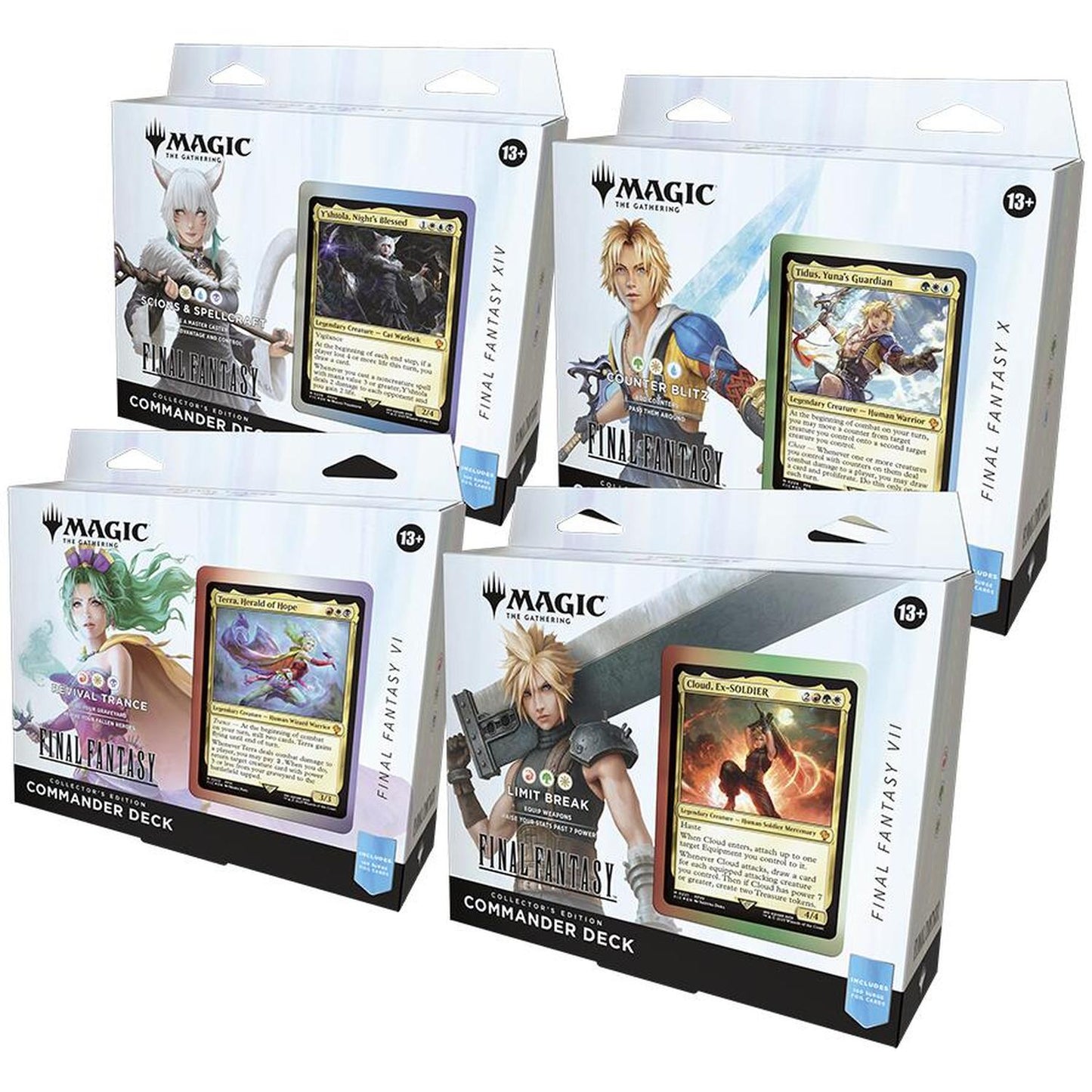 FINAL FANTASY - Commander Deck: Collector's Edition Display