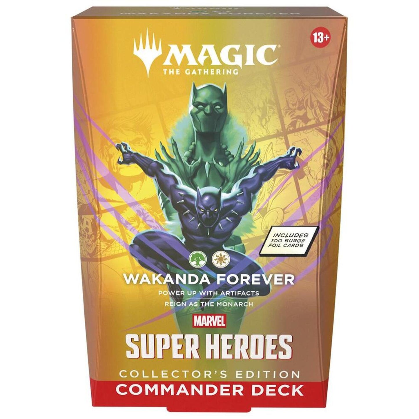 Marvel Super Heroes Commander Deck - Wakanda Forever (Collector's Edition)