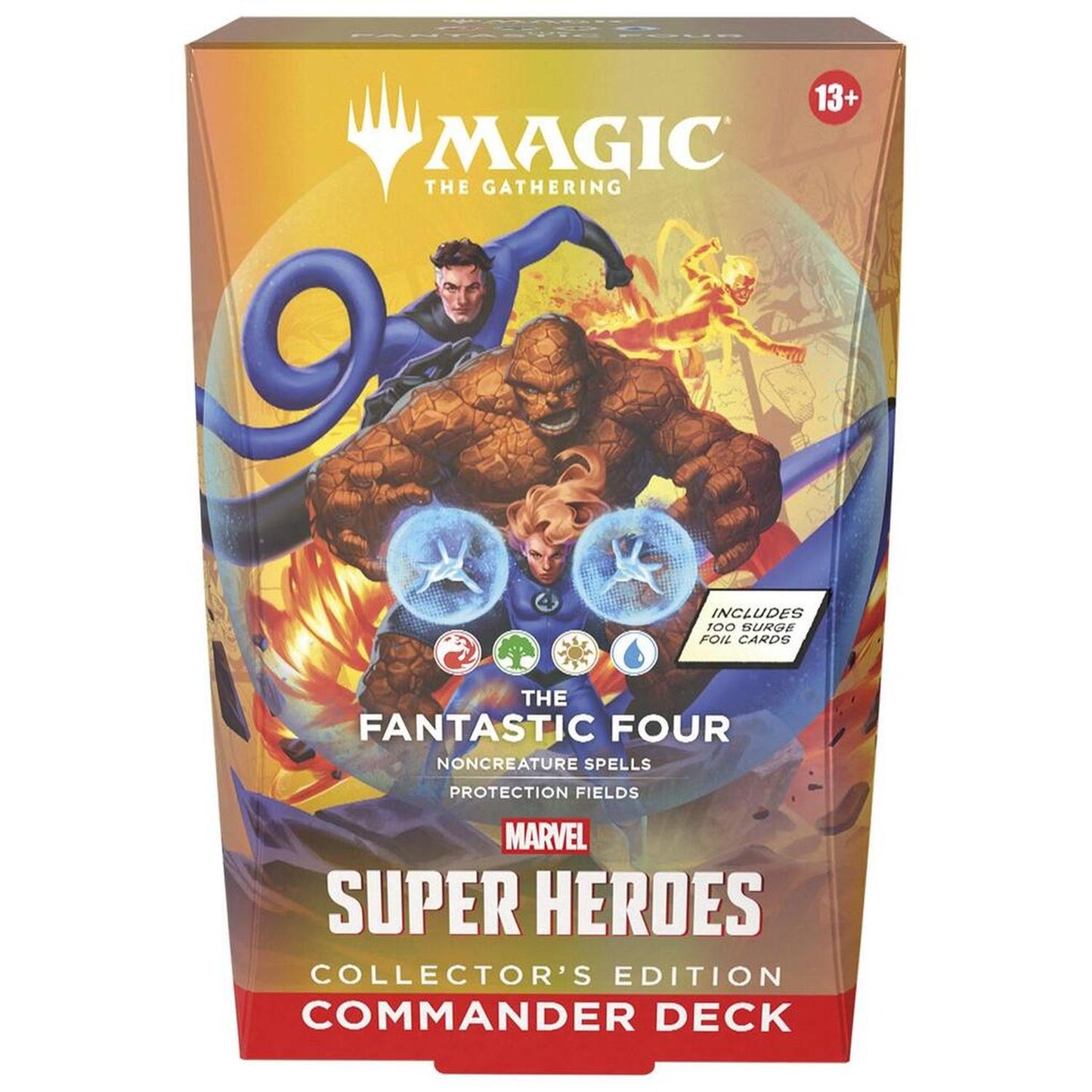 Marvel Super Heroes Commander Deck - The Fantastic Four (Collector's Edition)
