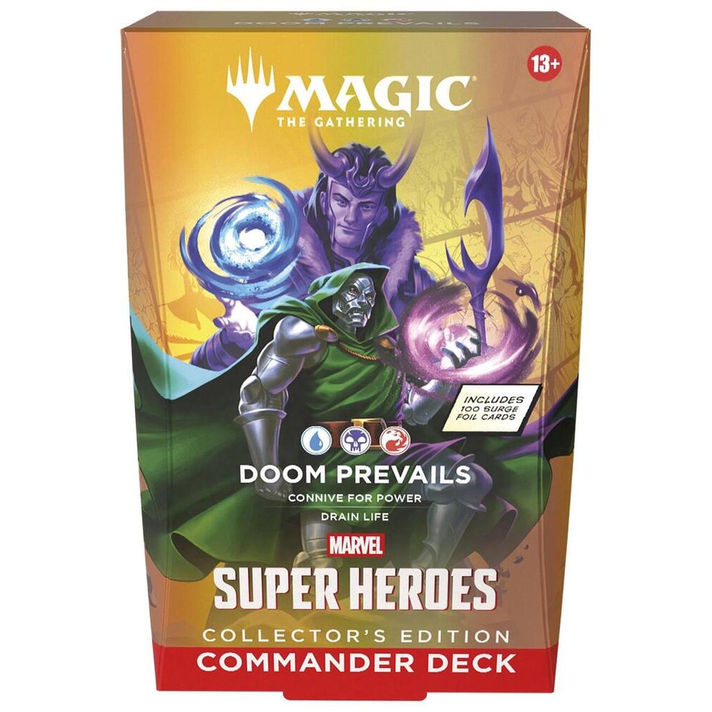 Marvel Super Heroes Commander Deck - Doom Prevails (Collector's Edition)