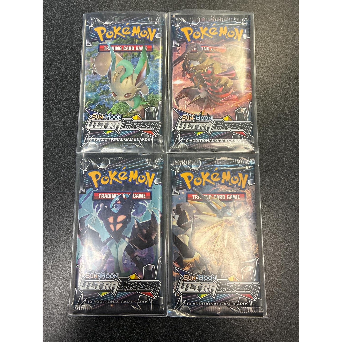 Pokemon: Ultra Prism Booster Pack Art Set (4)