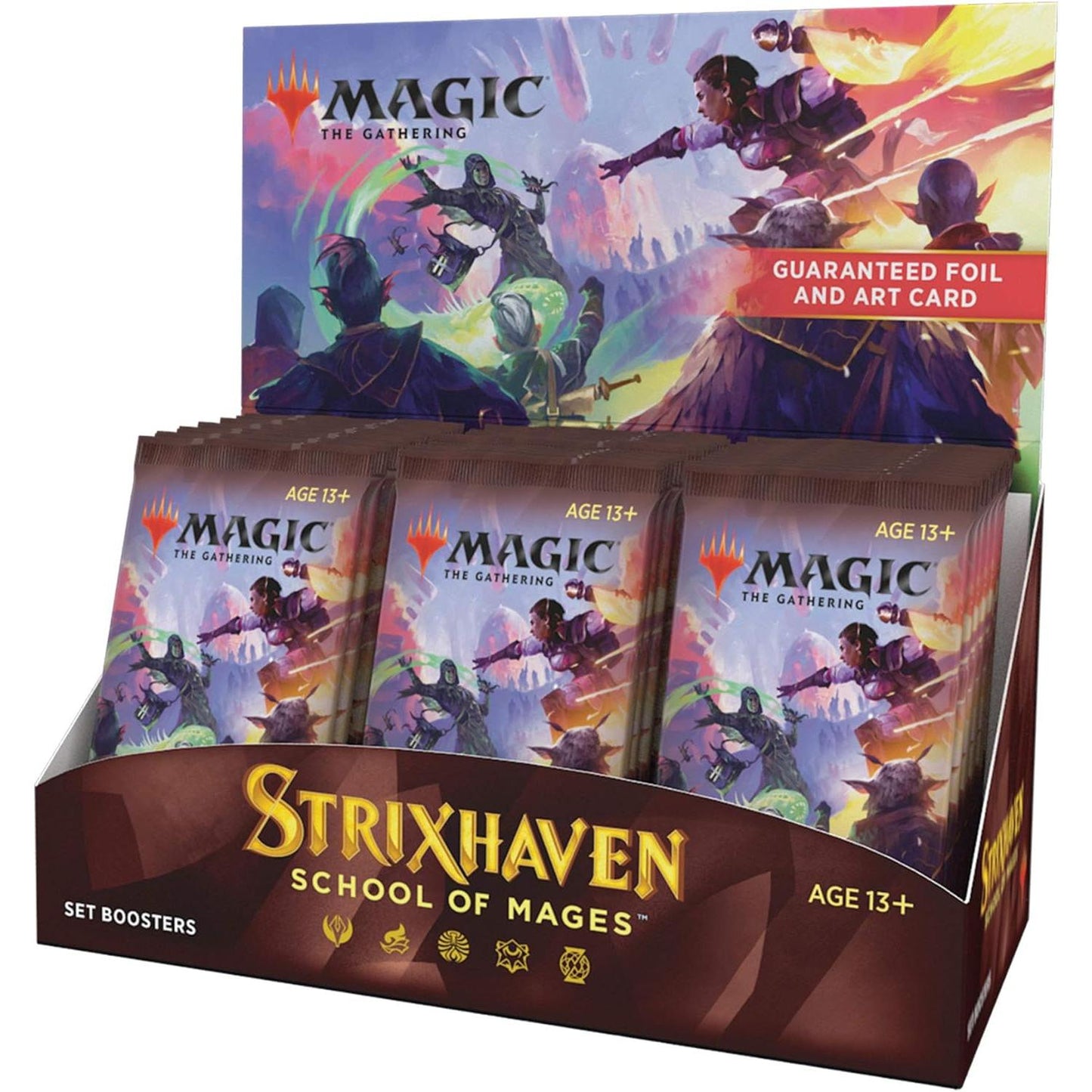 Magic The Gathering: Strixhaven Set Booster Box Display