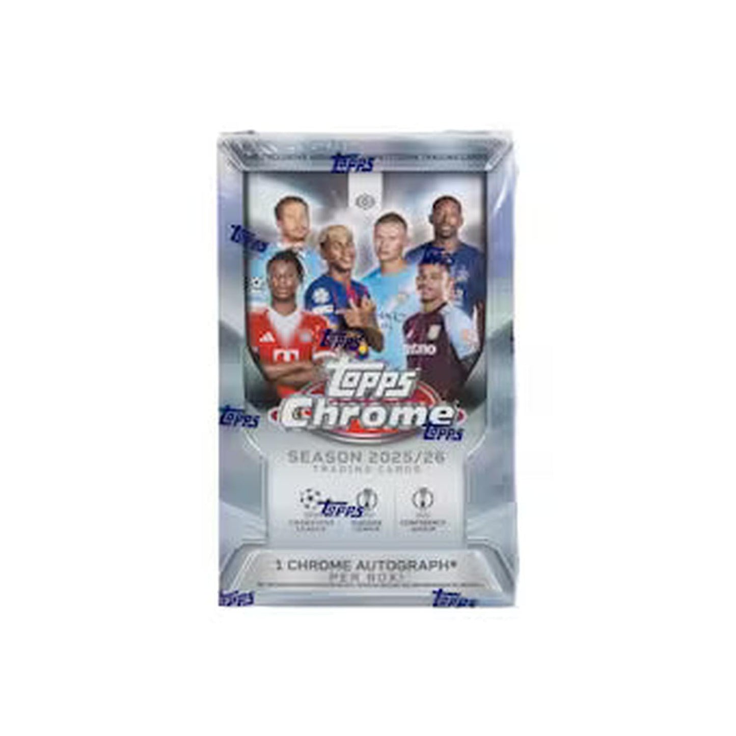 2025/26 Topps Chrome UEFA Club Competition Hobby Box