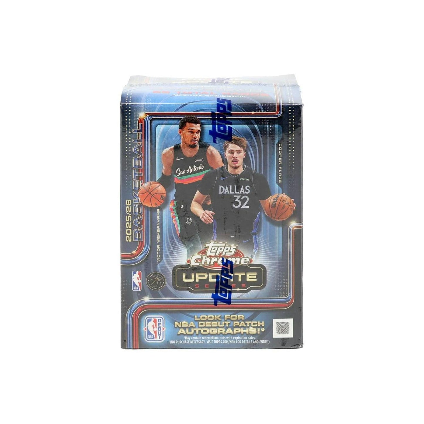 2025/26 Topps Chrome Update Series Basketball Blaster Box