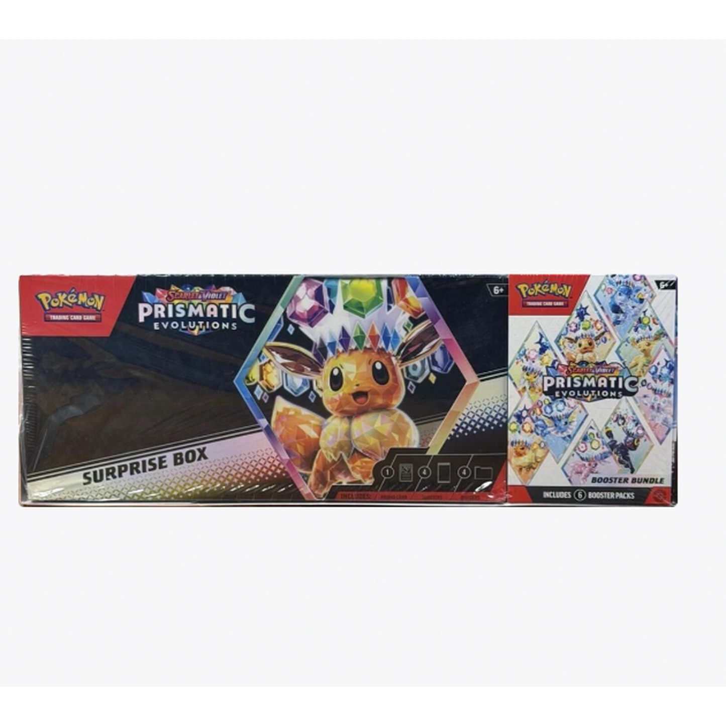 Prismatic Evolutions Booster Bundle + Surprise Box Bundle (Sam's Club) - SV: Prismatic Evolutions