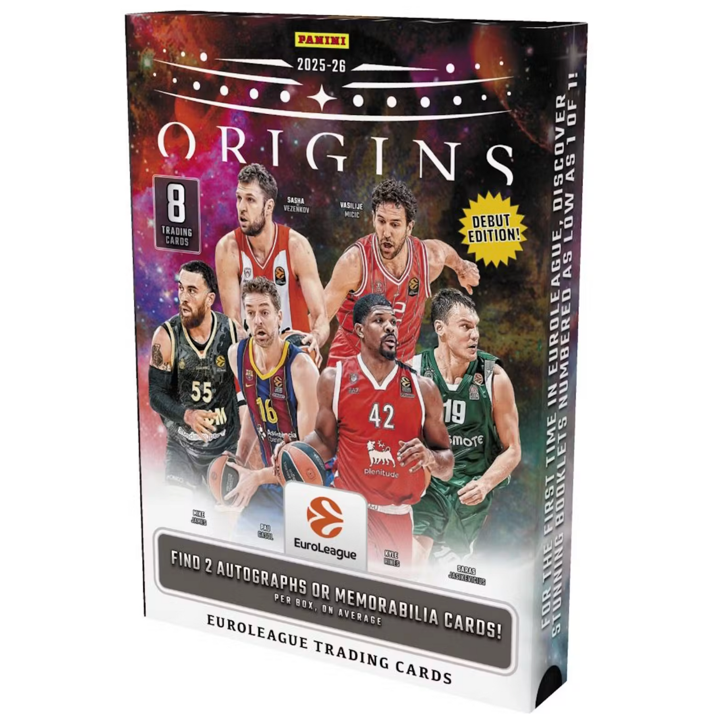 2025/26 Panini Origins EuroLeague Basketball Hobby Box