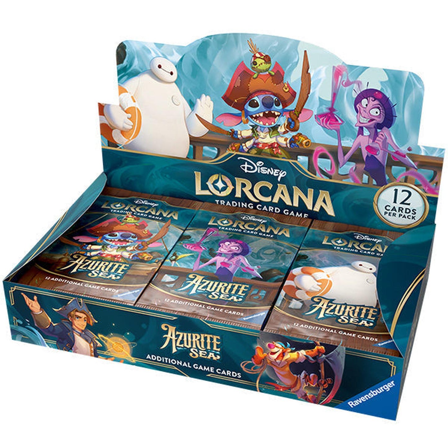 Lorcana TCG: Azurite Sea: Booster Box (24Ct)