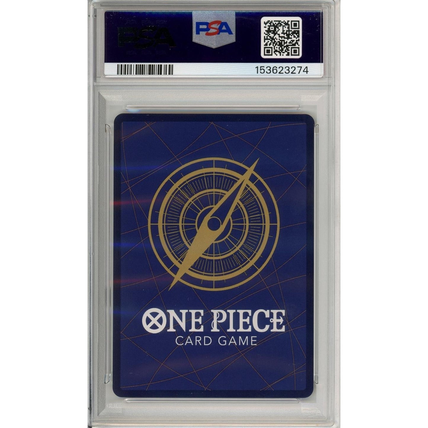 One Piece Graded: Gol D. Roger OP09-118 Gold Manga Alt Art PSA 10