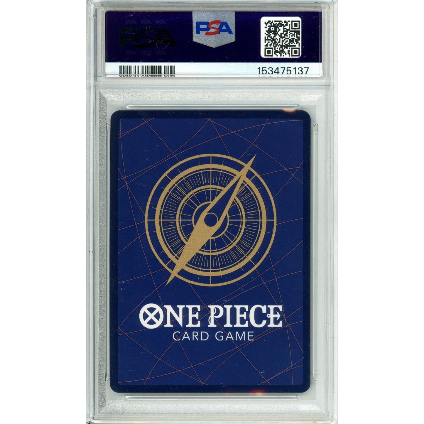 One Piece Graded: Monkey D. Luffy OP07-109 Treasure Rare PSA 10