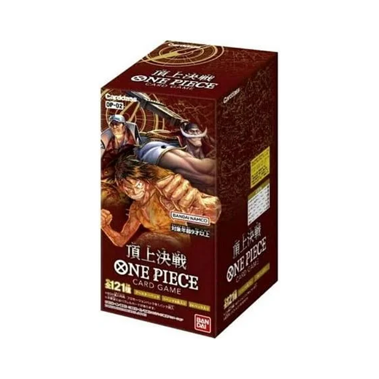 Bandai One Piece Japanese Booster Box Paramount War (OP02)