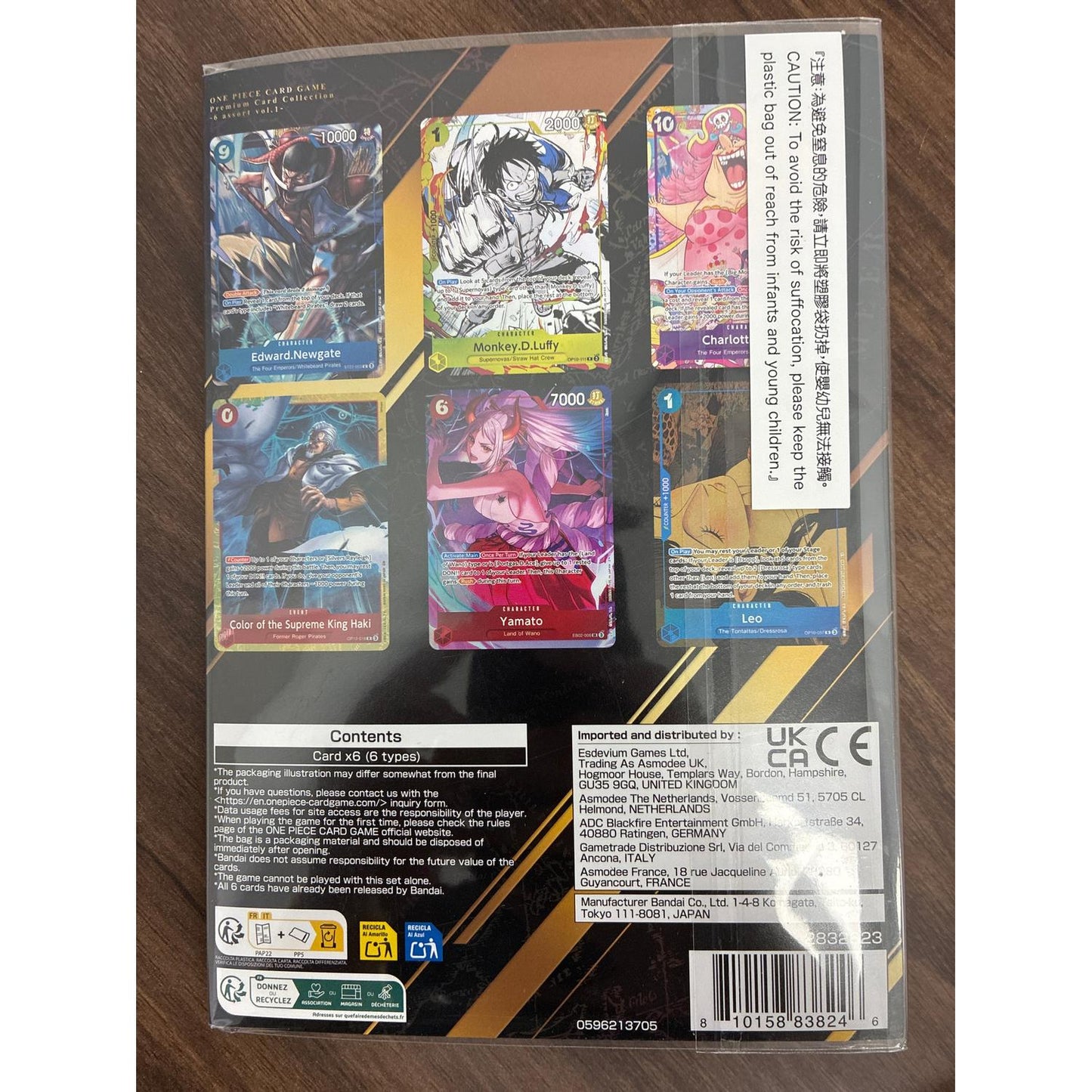 One Piece: Premium Card Collection 6 Assortment Volume 1