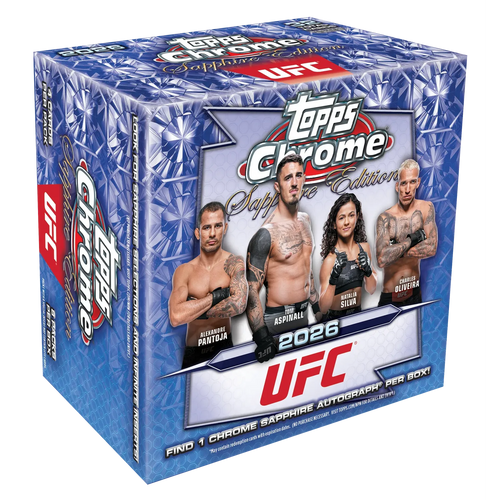 2026 Topps Chrome UFC Sapphire Box