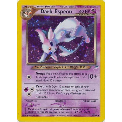 Dark Espeon [Neo Destiny]  - Unlimited Holofoil