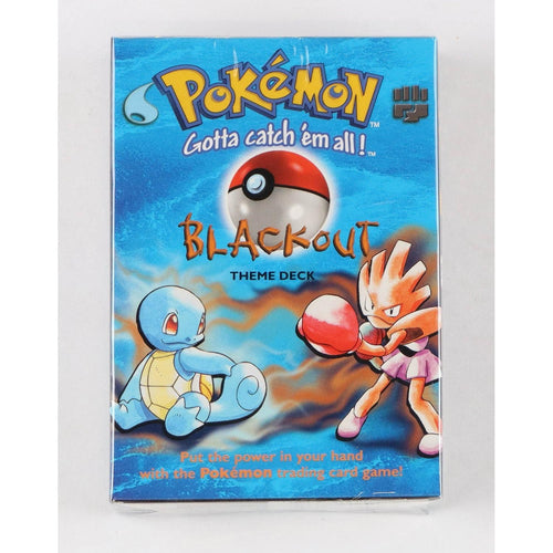 Pokemon: Blackout Theme Deck (open)