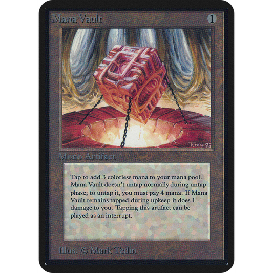 Mana Vault [Limited Edition Alpha]
