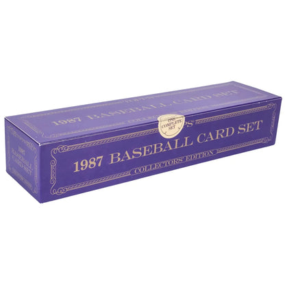 1987 Topps Tiffany Collector's Edition Complete Set + Picture Cards Box (Factory Sealed)