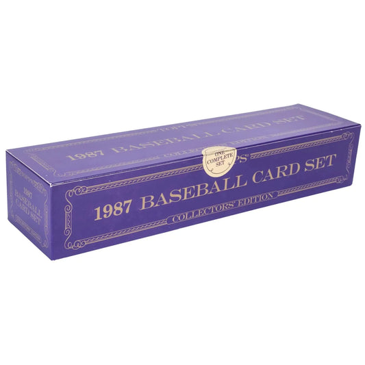 1987 Topps Tiffany Collector's Edition Complete Set + Picture Cards Box (Factory Sealed)