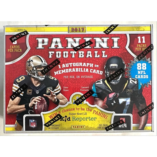 2017 Panini Flagship NFL Football Blaster Box New Factory Sealed 1 Auto or Mem