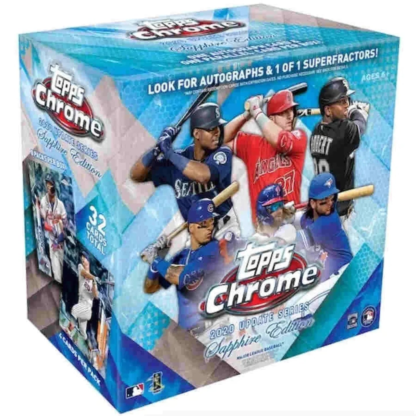 2020 Topps Chrome Baseball Update Sapphire Edition Box