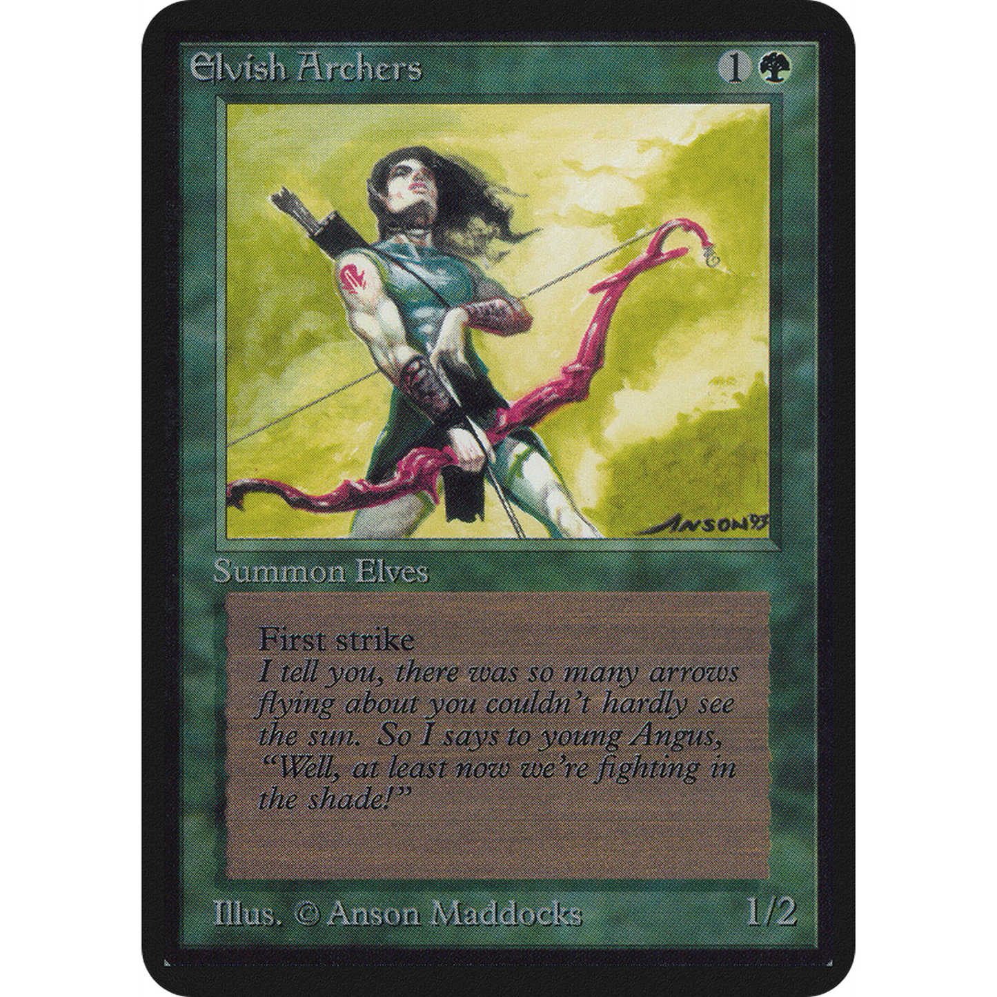 Elvish Archers [Limited Edition Alpha]