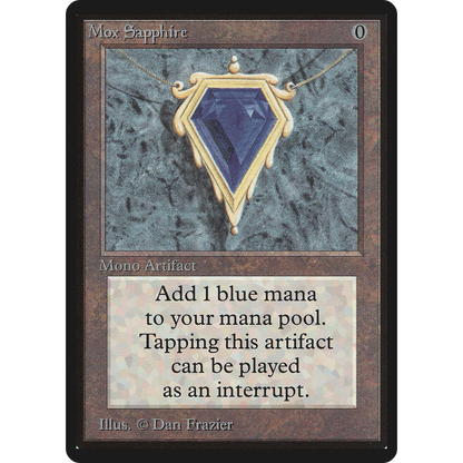 Mox Sapphire (MP) [Limited Edition Beta] [PICS]