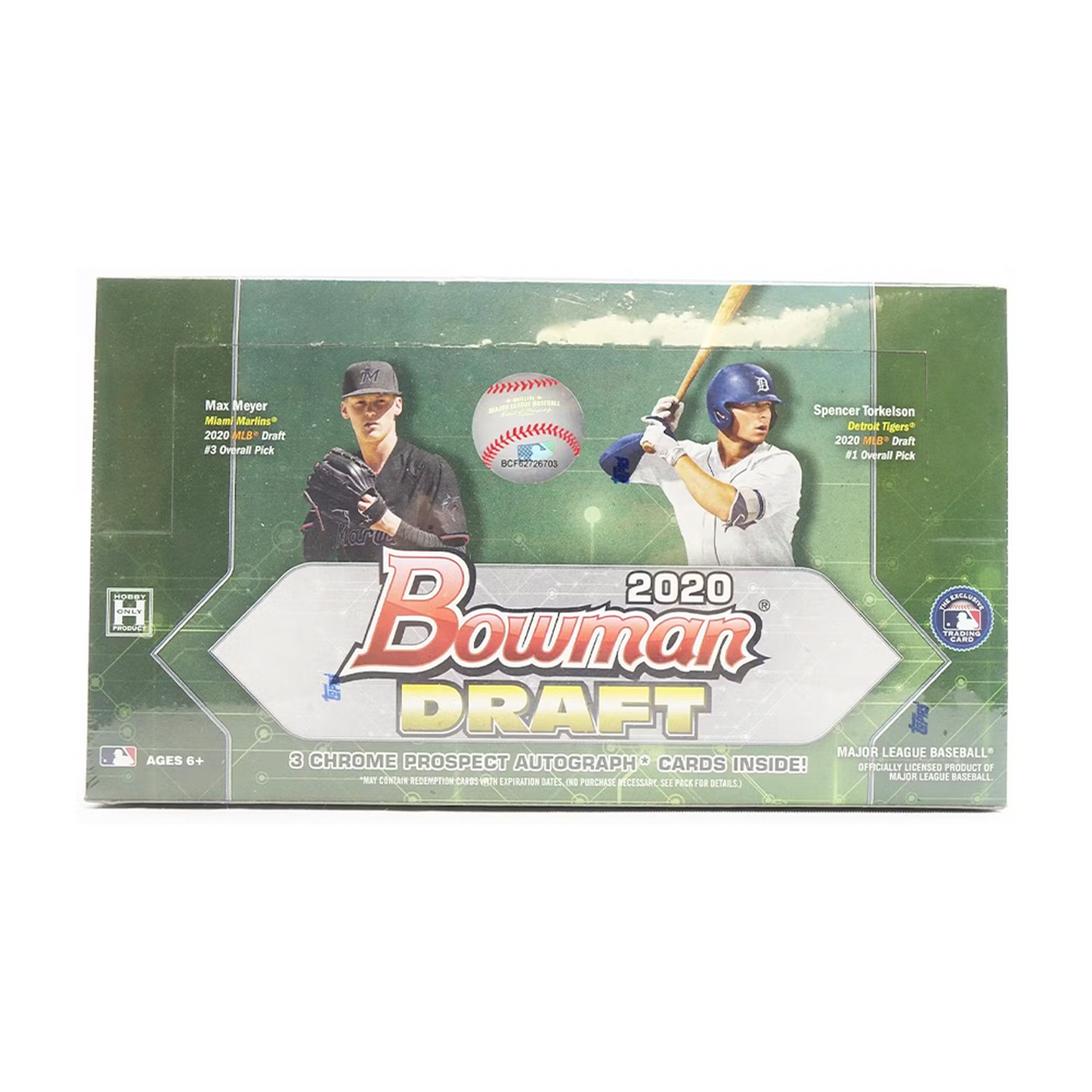 2020 Bowman Draft Baseball Hobby Jumbo Box