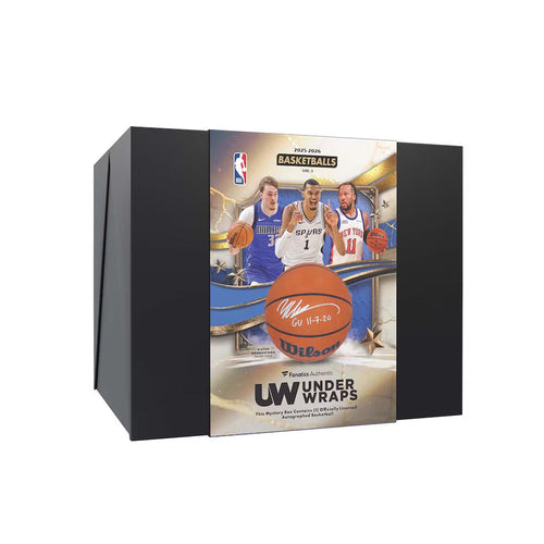 2025-26 Under Wraps Autographed NBA Basketballs Volume I - Single Mystery Box