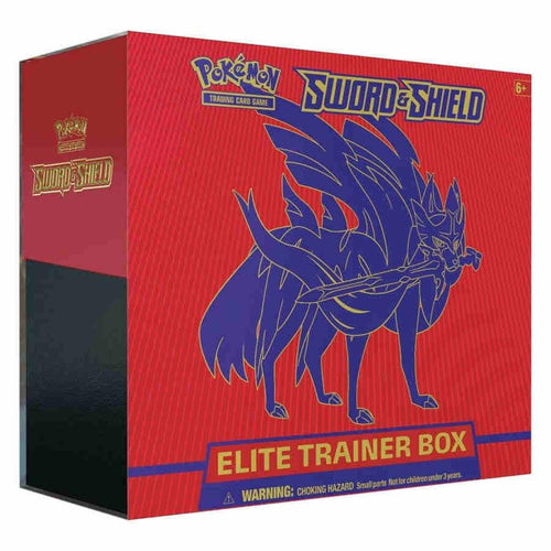 Sword and Shield Base Elite Trainer Box Zacian
