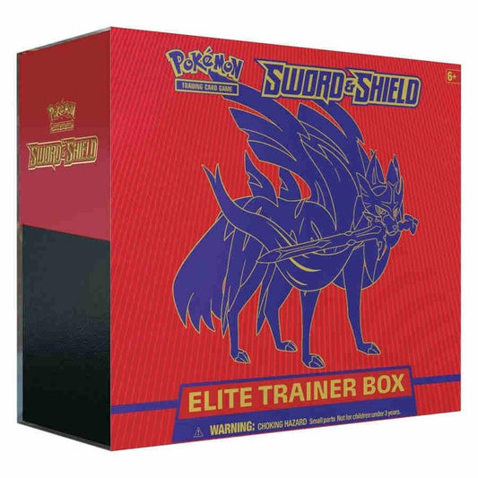 Sword and Shield Base Elite Trainer Box Zacian