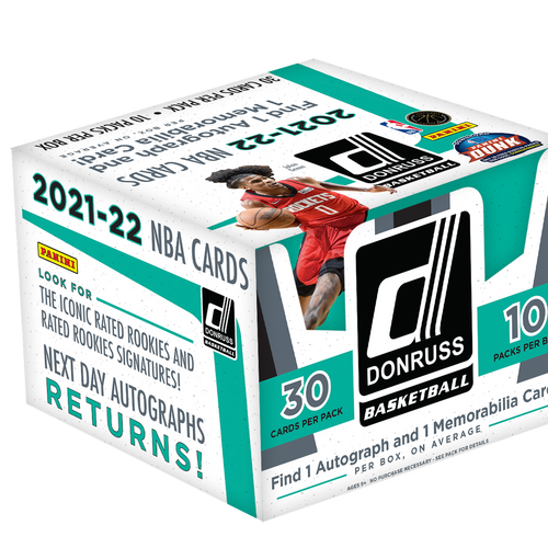 2021-22 Panini Donruss Basketball Hobby Box