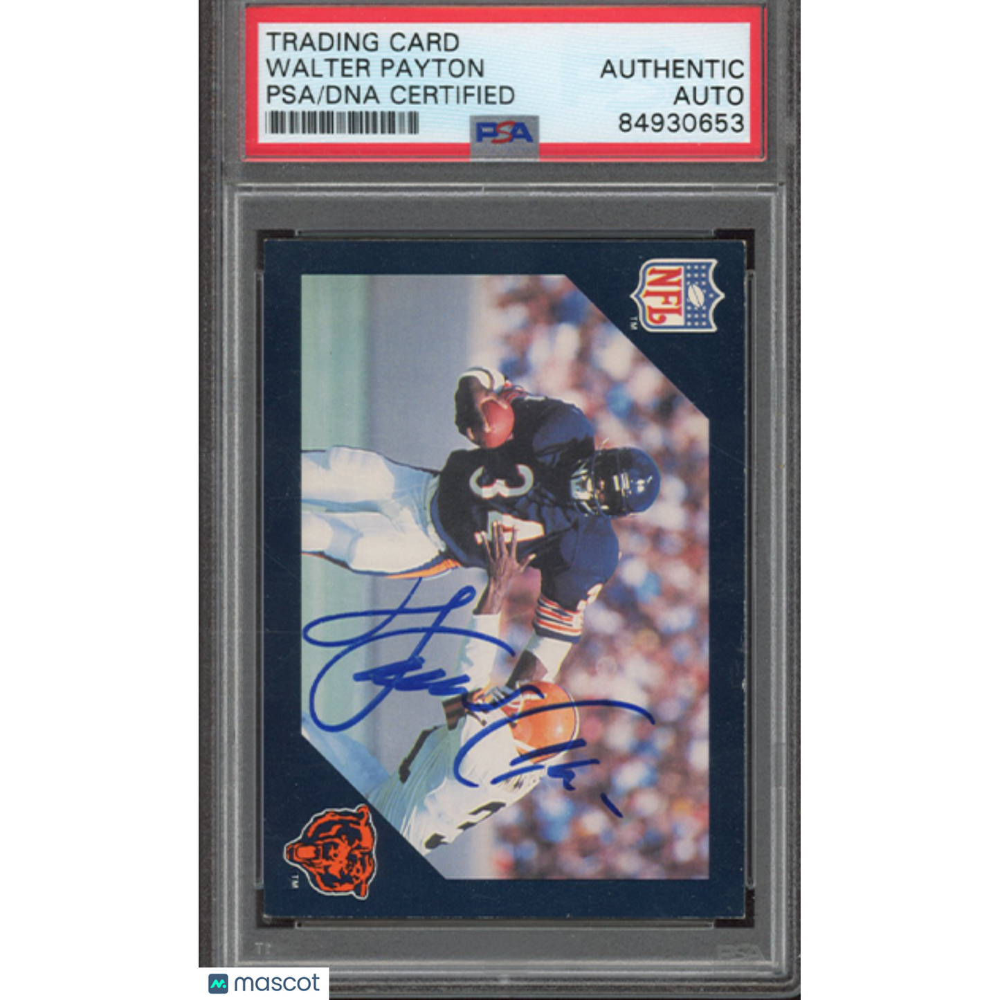 Walter Payton PSA A