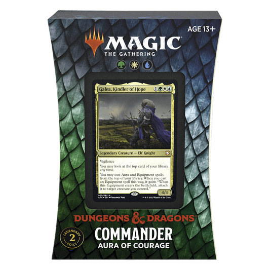 Dungeons & Dragons: Adventures in the Forgotten Realms - Commander Deck (Aura of Courage)