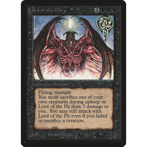Lord of the Pit [Limited Edition Beta]