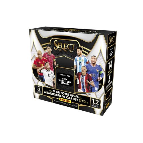 Panini: 2025/26 Panini Select Road To FIFA World Cup 2026 Soccer Hobby Box