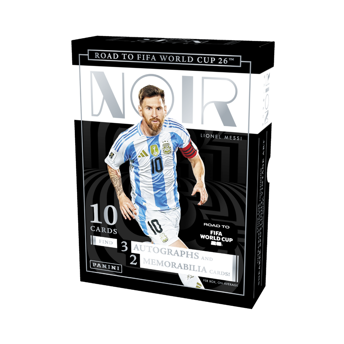 Panini: 2025-26 Panini Noir Road to FIFA World Cup 2026™ Trading Card Box (Hobby)