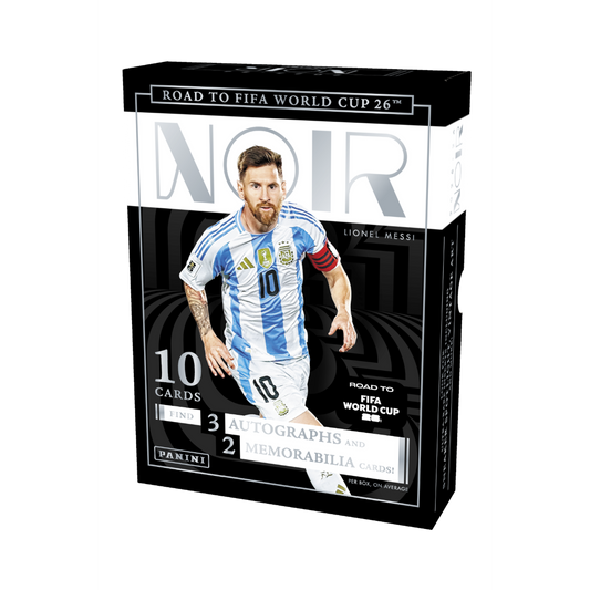 Panini: 2025-26 Panini Noir Road to FIFA World Cup 2026™ Trading Card Box (Hobby)