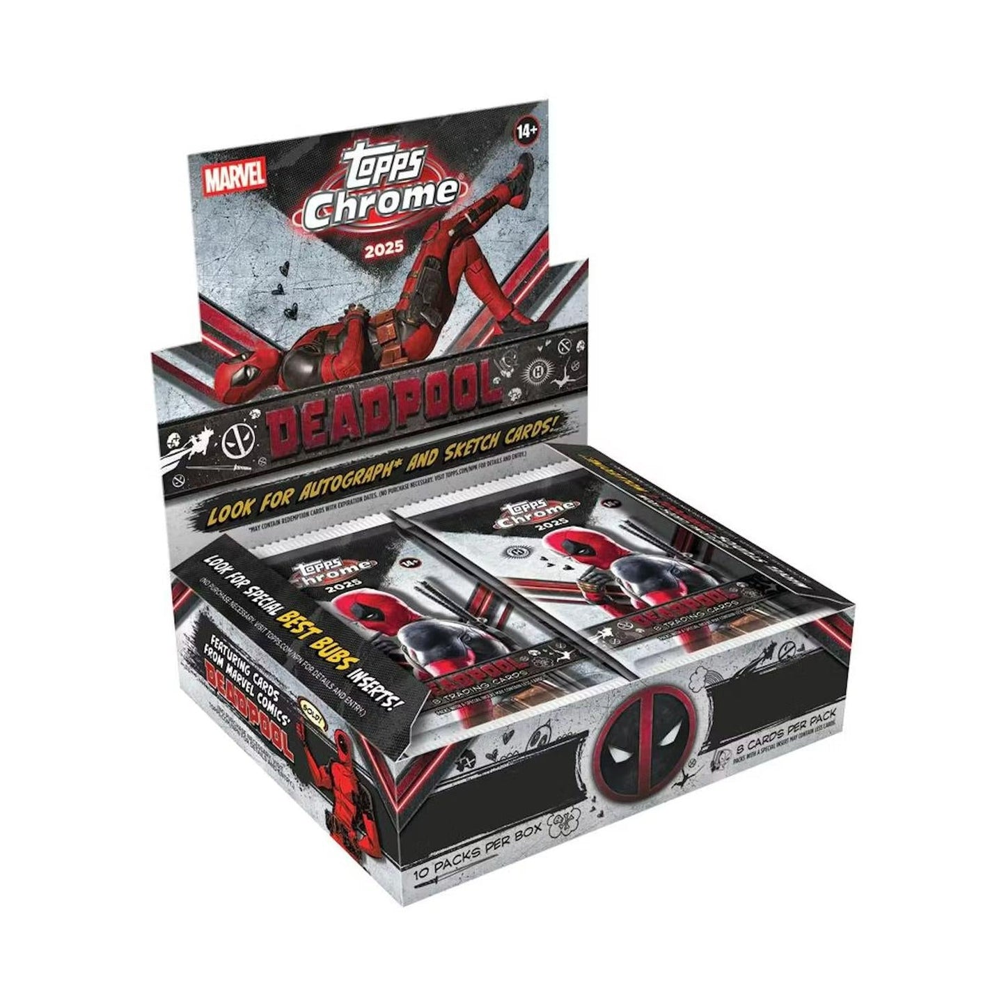 2025 Topps Deadpool Chrome Hobby Box