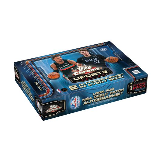 2025-26 Topps Chrome Update Series Basketball Delight Box
