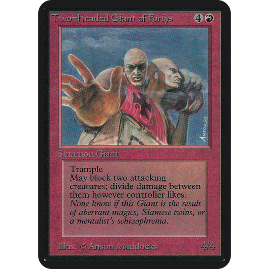Two-Headed Giant of Foriys [Limited Edition Alpha]