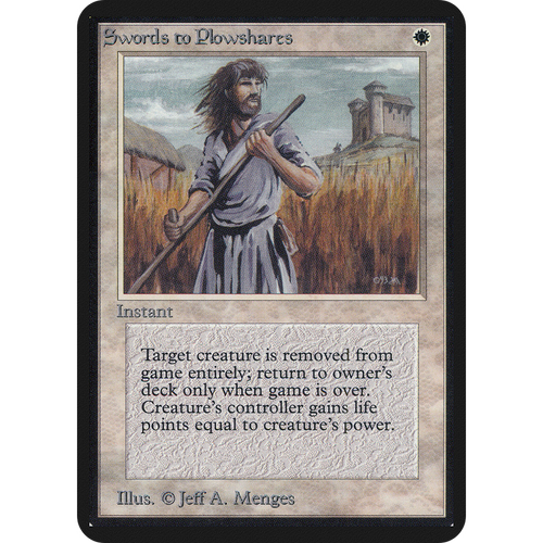 Swords to Plowshares [Limited Edition Alpha]
