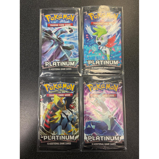 Platinum Base Booster Pack Art Set (4)