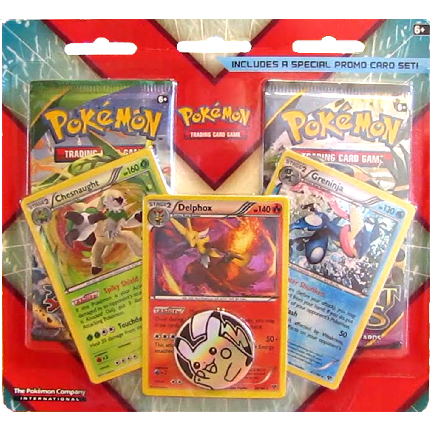 XY - 2-Pack Blister (Chesnaught, Delphox, and Greninja)
