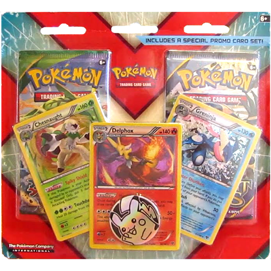 XY - 2-Pack Blister (Chesnaught, Delphox, and Greninja)