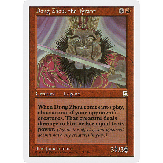 Dong Zhou, the Tyrant [Portal Three Kingdoms]